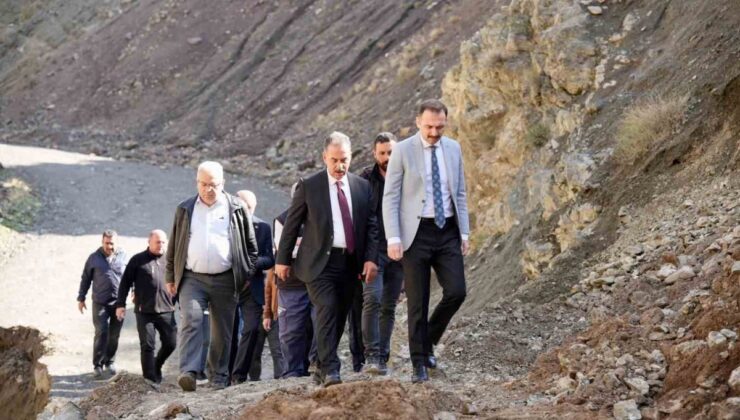 Üzümlü Kaymakamı Hökelekli selden etkilenen köyleri yerinde inceledi