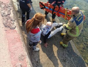 Yalova Çınarcık Koru’da bisikletle yaklaşık 2 metreden düşen kişi yaralandı