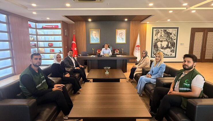 Yeşilay Hatay Şube Başkanı Bilgin, Antakya Kaymakamı Akdaş’a bağımlılık bilgisi verdi