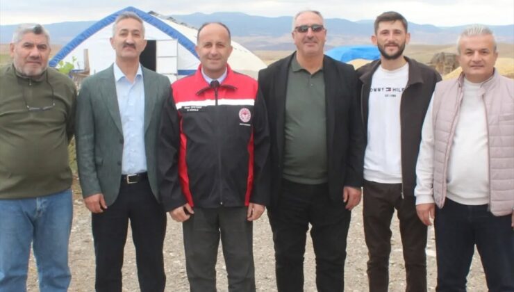 Yozgat Yerköy’de 600 küçükbaşlı işletmeye yüzde 50 hibeli KOP çadır desteği verildi