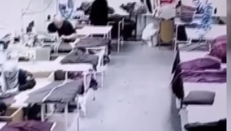 Zeytinburnu’nda yıkımdan kopan beton, 2 işçinin çalıştığı atölyenin duvarını deldi